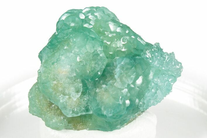 Sparkling Vibrant Blue Botryoidal Smithsonite - Congo-Brazzaville #346166